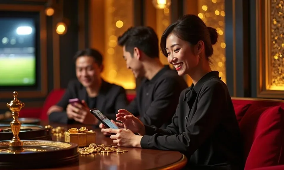 Mobile casino lobby